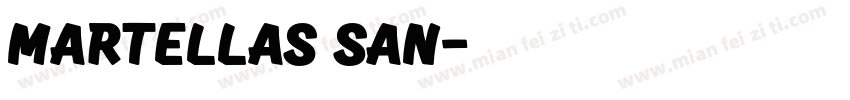 Martellas San字体转换